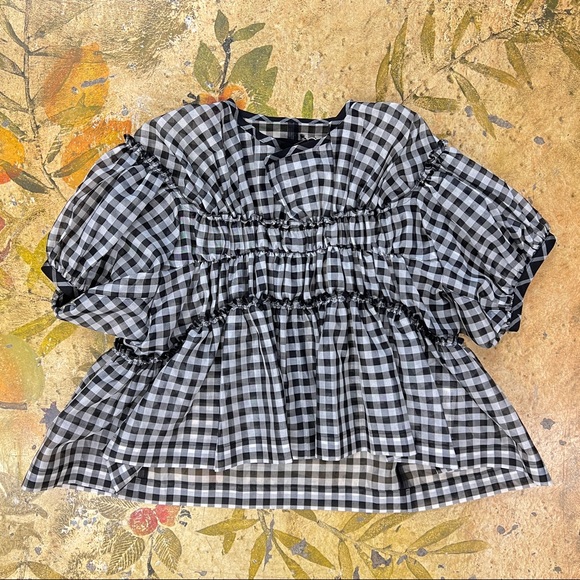 Sold!Comme des Garcons Silk top - Picture 6 of 11